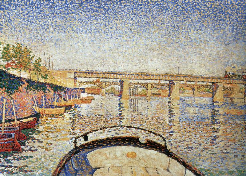 Paul Signac stern of the boat opus